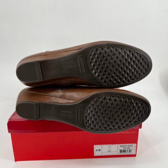 AEROSOLES Brown Wedge Over the Knee Boots | Size 9.5 - Picture 3 of 4